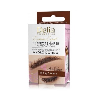 Delia Eyebrow Expert Mydło do stylizacji brwi Brąz 10 ml