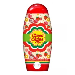 BI-ES Chupa-Chups 2in1 Shampoo & Douchegel Strawberry 250 ml