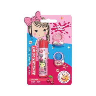 Chlapu Chlap Cherry Lipgloss + 2 Ringen