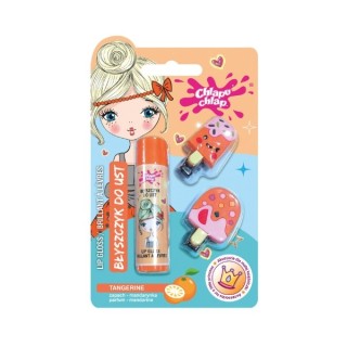 Chlapu Chlap Tangerine Lip gloss + 2 clips