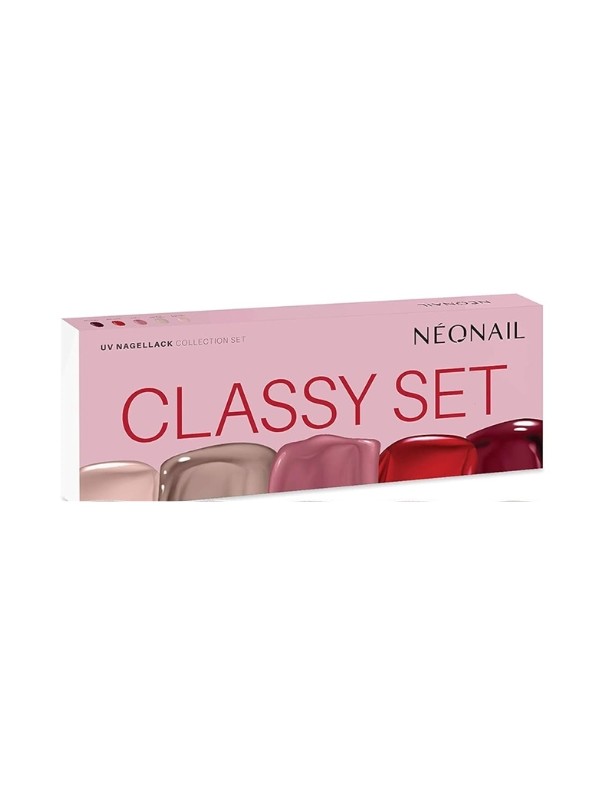 NeoNail Classy Set hybride set: 5 nagellakken x 3 ml