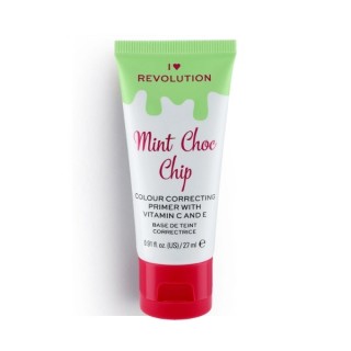 Makeup Revolution I Heart Makeup вирівнює тон шкіри Mint Choc Chip основа під макіяж 27 мл