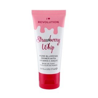 Makeup Revolution I Heart Makeup маскує пори База під макіяж Strawberry Whip 27 мл