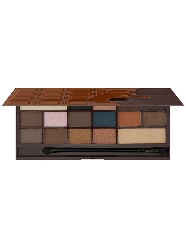 Makeup Revolution I Heart Makeup Palette van 16 oogschaduws Chocolate Salted Caramel 1 g