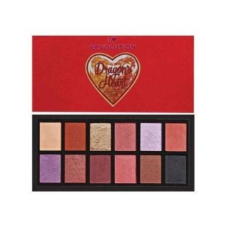 Makeup Revolution I Heart Makeup Palette 12 тіней для повік Dragons Heart 0,75 г