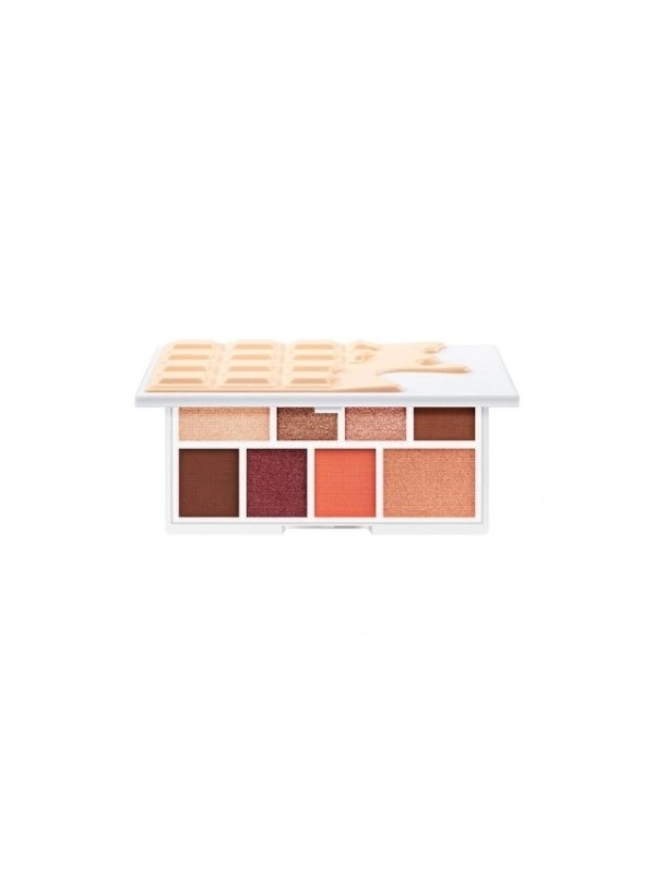 Makeup Revolution I Heart Revolution Mini Chocolate Palette of 8 Nudes тіней для повік 2,7 г