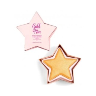 Makeup Revolution I Heart Revolution Star of Show Хайлайтер для обличчя Gold Star 5 г