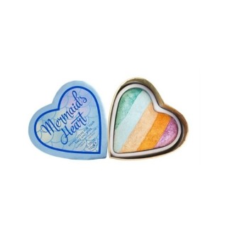 Makeup Revolution I Heart Revolution Mermaids Heart face highlighter 10 g