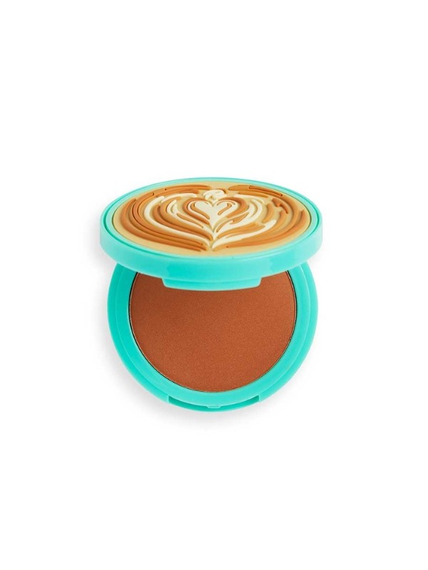 Makeup Revolution I Heart Revolution Tasty Coffee Bronzer do twarzy Cappuccino 6,5 g