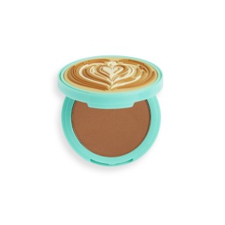 Makeup Revolution I Heart Revolution Lekkere Coffee Bronzer voor gezicht Latte 5 g