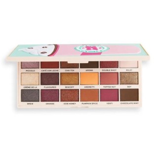 Makeup Revolution I Heart Revolution Tasty Palette 18 тіней Latte 22 г