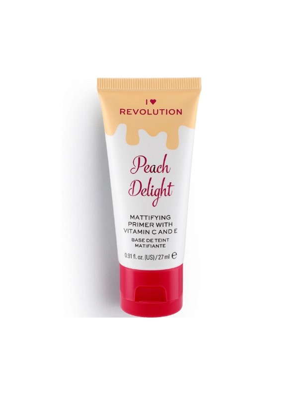 Makeup Revolution I Heart Makeup matterende Peach Delight make-upbasis 27 ml