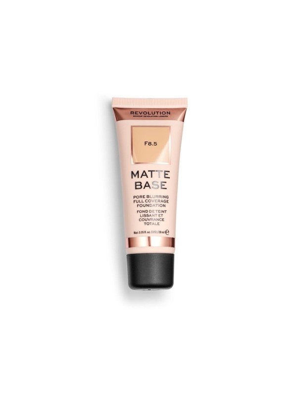 Revolution Matte Base mattifying face foundation /F8. 5 / 28 ml