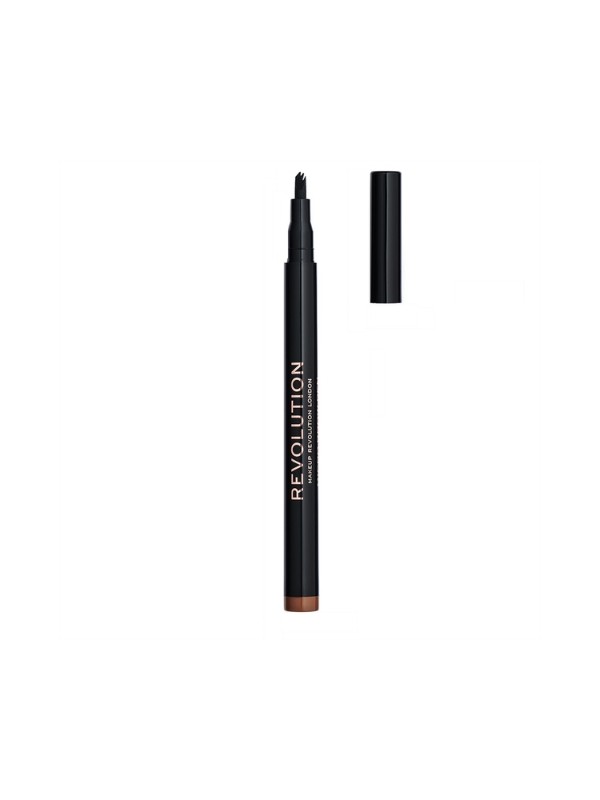 Makeup Revolution Micro Brow Pen Augenbrauenstift / Light Brown