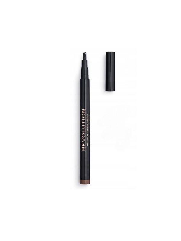 Revolution Micro Brow Pen Augenbrauenstift / Medium Brown