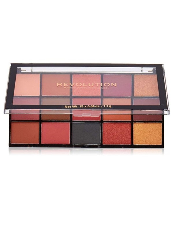 Makeup Revolution Re-loaded Palet van 15 oogschaduws Newtrals 3 5 g