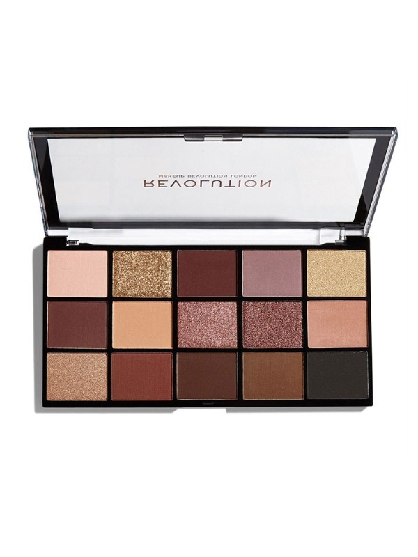 Makeup Revolution Re-loaded Palette mit 15 Velvet Rose Lidschatten 5 g