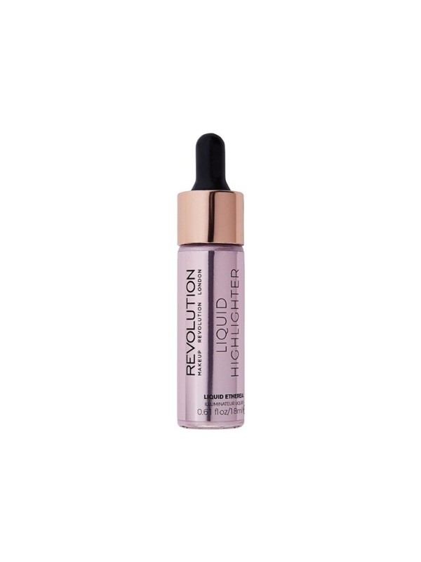 Makeup Revolution Liquid Highlighter Vloeibare Ethereal vloeibare gezichtsmarkeerstift 18 ml