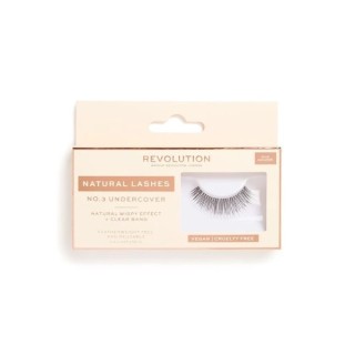 Makeup Revolution Natural Lashes Rzęsy na pasku /NO.3/