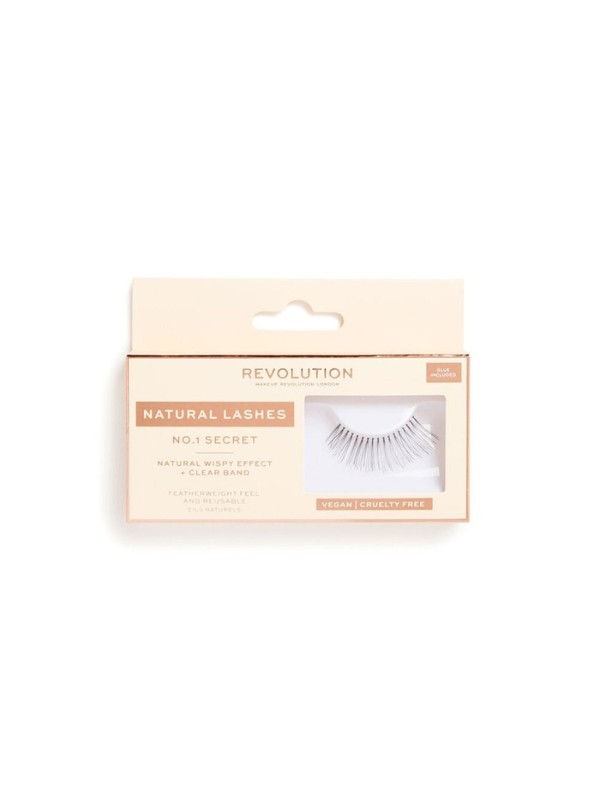 Makeup Revolution Natural Lashes Stripwimpers / NO.1 /