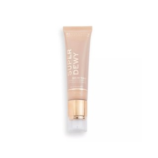 Makeup Revolution SuperDewy koloryzujący Krem nawilżający do twarzy Medium Tan 50 ml