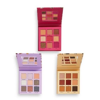 Makeup Revolution x Friends Set of 3 Palettes for 9 Giving's Eyes eye shadows