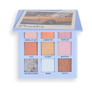 Makeup Revolution x Friends Phoebe 9 eye shadow palette 1 g