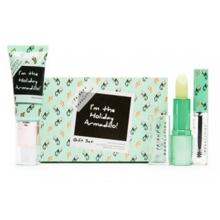 Makeup Revolution XMASS x Friends Holiday Armadillo Trio Gift Set: Lip Balm, Eyebrow Gel and Liquid Bronzer