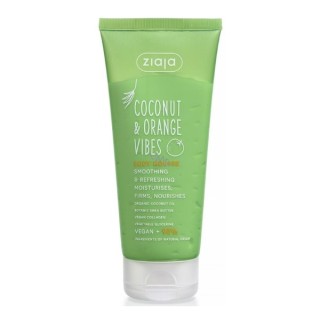 Mousse corporelle Ziaja aux notes de noix Coconut et Orange 200 ml