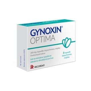 Gynoxin Optima Soft vaginal capsules 0.2g, 3 pieces