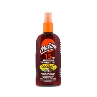 Malibu Bronzing Bruiningsolie SPF15 Coconut 200 ml