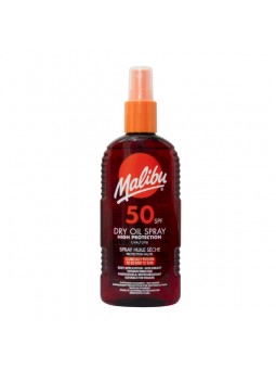 Malibu dry Oil spray SPF50...