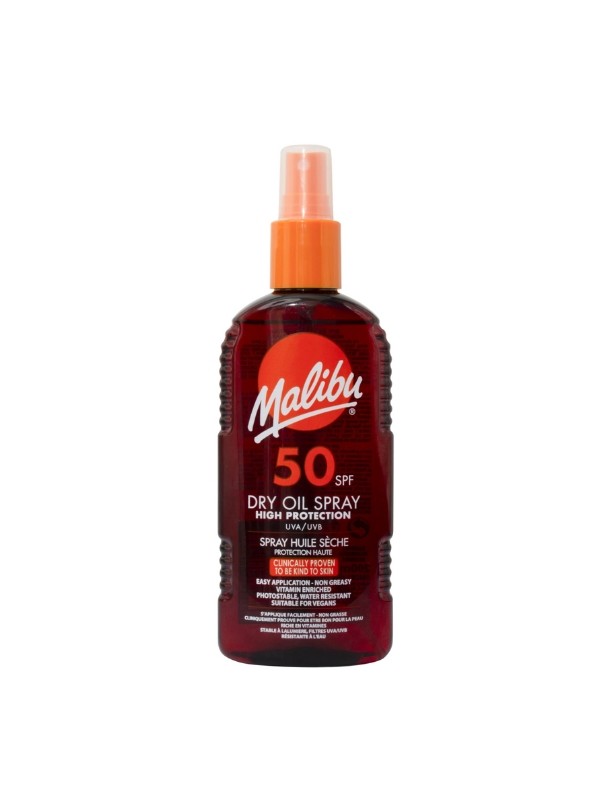 Malibu dry Oil spray SPF50 200 ml