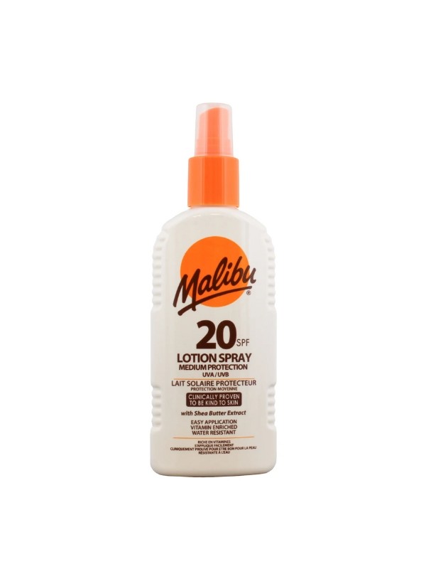 Malibu Balsam do opalania w spray'u SPF20 200 ml