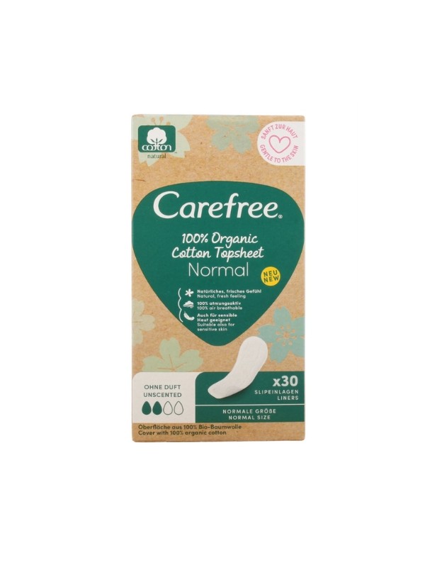 Carefree Normal Organic Katoenen inlegkruisjes 30 stuks