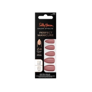 Sally Hansen Salon Effects Perfect Manicure Rose & Shine nail tips 24 pieces