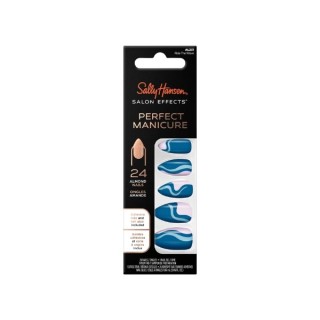 Кінчики для нігтів Sally Hansen Salon Effects Perfect Manicure Ride the Wave 24 штуки