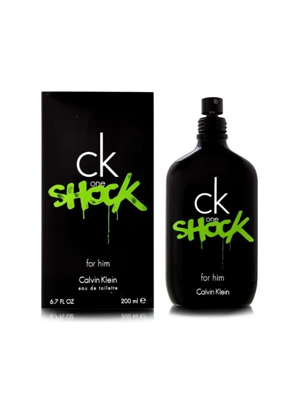 Calvin Klein Eau de Toilette for Men One Shock 200 ml