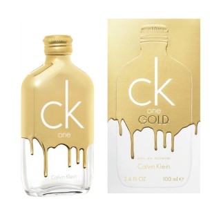 Calvin Klein Eau de Toilette voor dames en heren, Unisex One Gold 100 ml