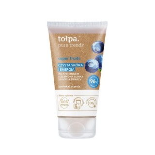 Tołpa Pure Trends Super Fruits Gesichtsreinigungsgel mit Peeling 150 ml