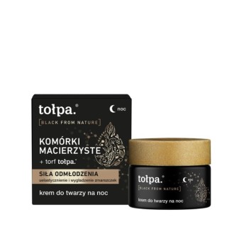 Tołpa Black From Nature Нічний крем для обличчя Стовбурові клітини 50 мл