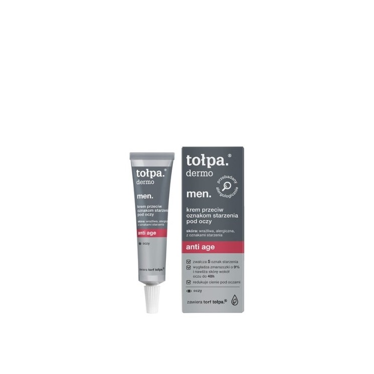 Tołpa Dermo Men Anti Age Augencreme für Männer 10 ml