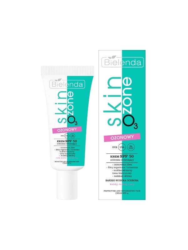 Bielenda SKIN O3 ZONE Ozoncreme SPF 50 schützend und sauerstoffspendend 40 ml