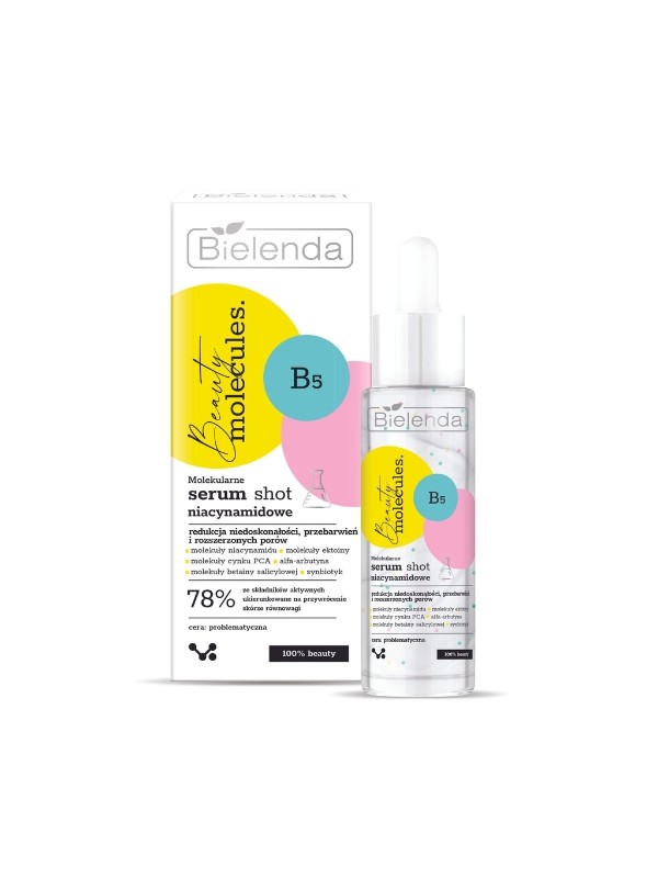 Bielenda Beauty Molecules Serum -shot for the face with niacinamide 30g