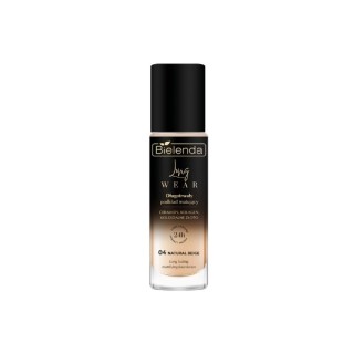 Bielenda LONG WEAR Langdurige matterende foundation 04 Natural Beige 30 ml