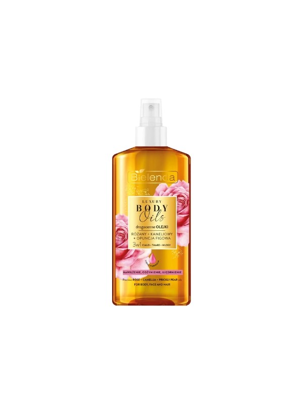 Bielenda Luxury Body Oils 3in1 care oil Rose oil 150ml