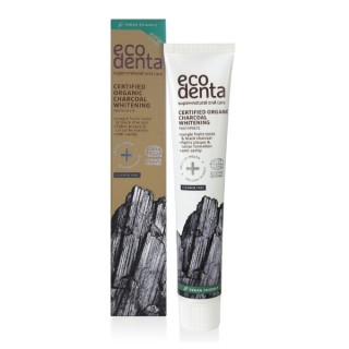 Ecodenta Gecertificeerd Organic Tandpasta met Houtskool 75 ml