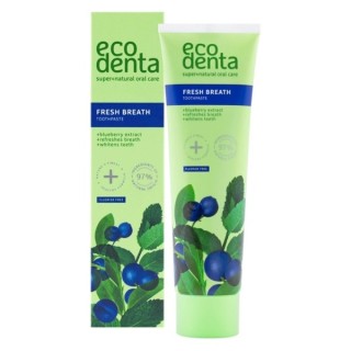 Ecodenta Fresh Breath Pasta do zębów Borówka 100 ml