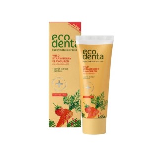 Ecodenta Tandpasta voor kinderen Wilde Strawberry 75 ml