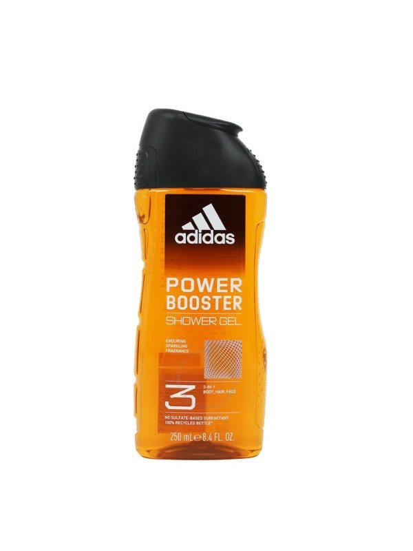 Adidas Douchegel voor heren 3in1 Power Booster 250 ml